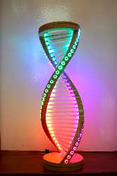 Lampe ADN allumée